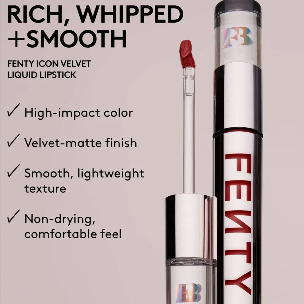 New Fenty Beauty Icon Velvet Liquid Lipstick- RiRi